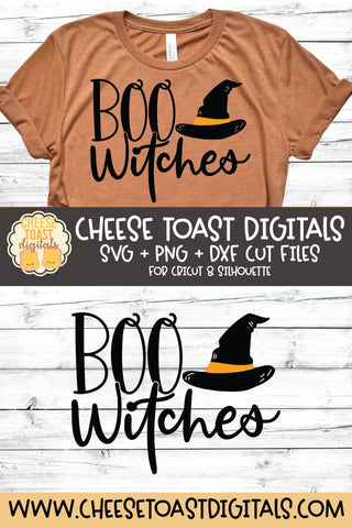 Halloween SVG | Boo Witches SVG Cheese Toast Digitals 