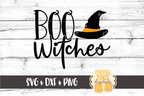 Halloween SVG | Boo Witches SVG Cheese Toast Digitals 
