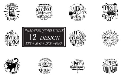 Halloween SVG bundle 12 design SVG svgteam 