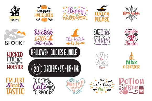 Halloween SVG bundle 20 design SVG Nurstore 