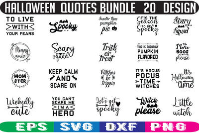 Halloween SVG bundle 20 design SVG Nurstore 
