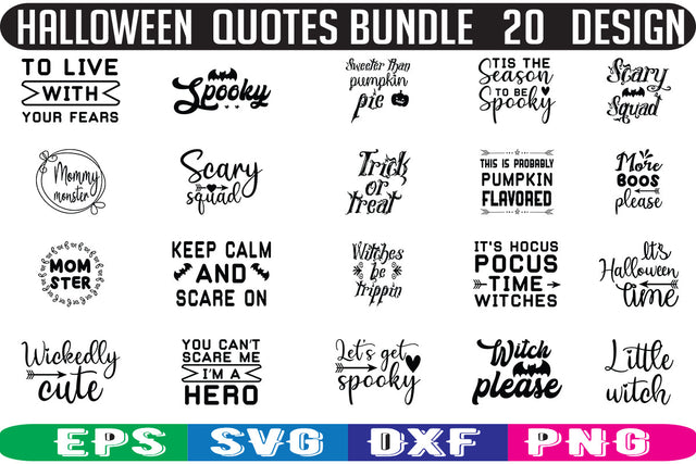 Halloween SVG bundle 20 design SVG Nurstore 
