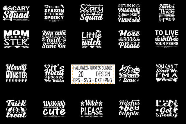 Halloween svg bundle 20 design SVG svgteam 