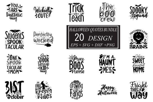 Halloween SVG bundle 20 design SVG svgteam 