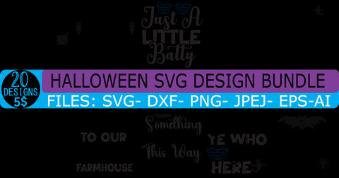Halloween SVG bundle, 20 svg design SVG Rafiqul20606 