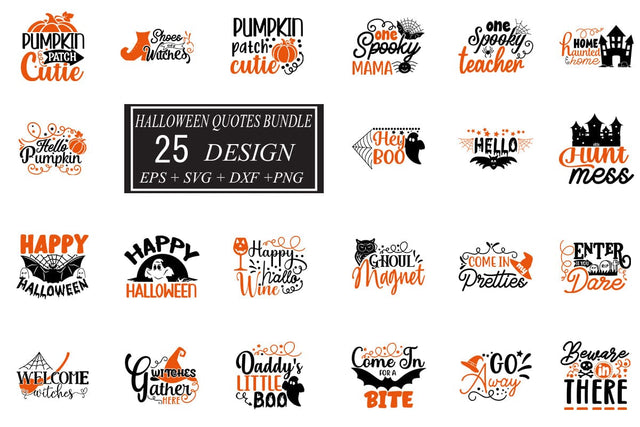 Halloween SVG bundle 25 design SVG svgteam 