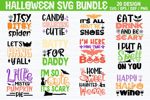 Halloween SVG Bundle Cut File SVG akazaddesign 