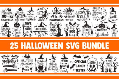 Halloween SVG Bundle, fall svg, witch svg, pumpkin svg, ghost svg, witch hat svg, trick or treat svg, svg designs, svg quotes, svg sayings SVG James 