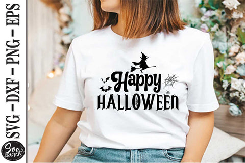 Halloween SVG Bundle, fall svg, witch svg, pumpkin svg, ghost svg, witch hat svg, trick or treat svg, svg designs, svg quotes, svg sayings SVG Svgcraft 