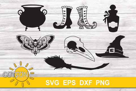Halloween SVG Bundle | Gothic SVG bundle 16 designs SVG CutsunSVG 