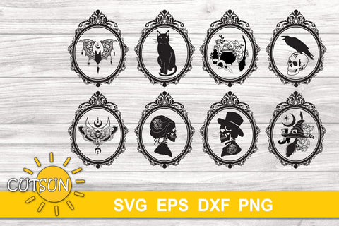Halloween SVG Bundle | Gothic SVG bundle 16 designs SVG CutsunSVG 