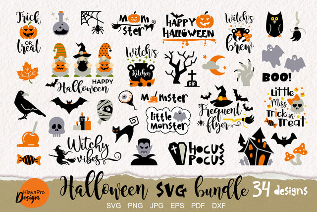 Halloween SVG bundle. Halloween clipart SVG SVG Klava P 