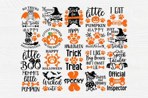 Halloween SVG Bundle - Halloween Cut Files - Funny Witch Quotes - Dog Halloween - Spooky Svg - Pumpkin Svg - Fall Svg SVG TonisArtStudio 