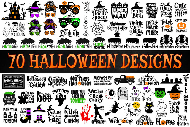 Halloween Svg Bundle, Halloween Designs, Witch Svg, Happy Halloween Svg SVG Litke Designs 