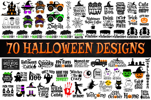 Halloween Svg Bundle, Halloween Designs, Witch Svg, Happy Halloween Svg SVG Litke Designs 