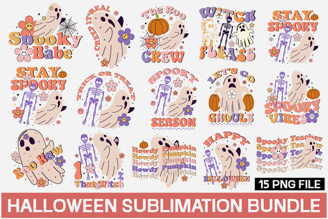 Halloween Svg Bundle , Halloween Sublimation Bundle SVG designmaster24 