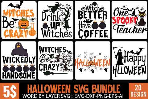 Halloween SVG Bundle . Halloween SVG Bundle Quotes , Halloween SVG Cut File SVG BlackCatsMedia 