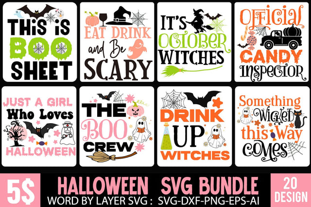 Halloween SVG Bundle . Halloween SVG Bundle Quotes , Halloween SVG Cut File,Halloween Sublimation Bundle, Halloween SVG mega Bundle, Trick ot Treat SVG Bundle , 20 Halloween SVG ,Halloween SVG Cutting File SVG BlackCatsMedia 