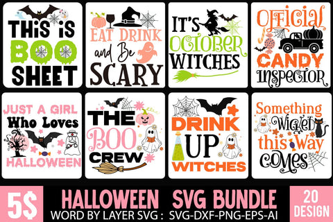 Halloween SVG Bundle . Halloween SVG Bundle Quotes , Halloween SVG Cut File,Halloween Sublimation Bundle, Halloween SVG mega Bundle, Trick ot Treat SVG Bundle , 20 Halloween SVG ,Halloween SVG Cutting File SVG BlackCatsMedia 