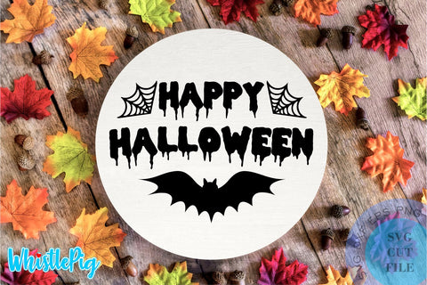 Halloween Svg Bundle Halloween SVG Halloween Sign Svg Halloween Wood Round Svg Halloween Farmhouse Svg Farmhouse Sign Svg Cute Halloween SVG SVG Whistlepig Designs 