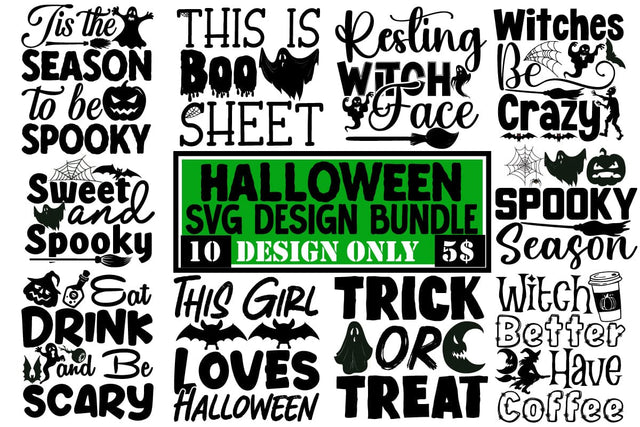 Halloween SVG Bundle ,Halloween T-shirt Design Bundle ,Halloween Sublimation Bundle SVG Insomnia Std 