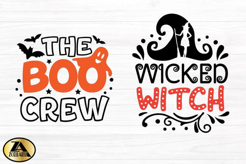 Halloween SVG Bundle Happy Spooky Halloween SVG PNG EPS DXF SVG zoellartz 