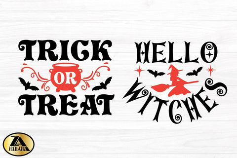 Halloween SVG Bundle Happy Spooky Halloween SVG PNG EPS DXF SVG zoellartz 