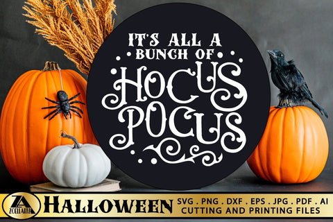 Halloween SVG Bundle of 6 Spooky Sign Making SVG PNG EPS DXF SVG zoellartz 