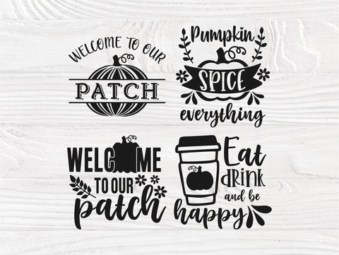Halloween SVG Bundle, Pumpkin Sign, Fall Shirt Svg SVG TonisArtStudio 