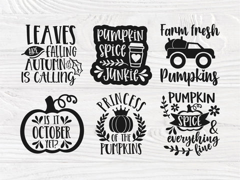 Halloween SVG Bundle, Pumpkin Sign, Fall Shirt Svg SVG TonisArtStudio 