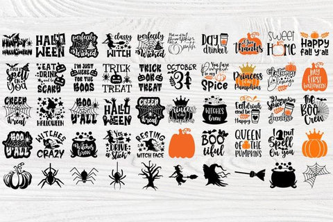 Halloween SVG Bundle, Pumpkin Svg, Fall Signs Svg SVG TonisArtStudio 