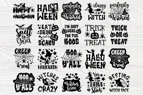 Halloween SVG Bundle, Pumpkin Svg, Fall Signs Svg SVG TonisArtStudio 