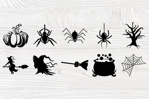 Halloween SVG Bundle, Pumpkin Svg, Fall Signs Svg SVG TonisArtStudio 