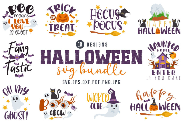 Halloween SVG Bundle | Spooky Season Bundle SVG dapiyupi store 
