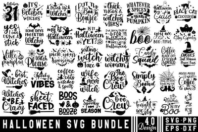 Halloween Svg Bundle SVG Angelina750 
