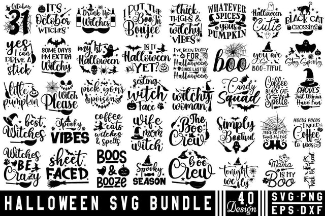 Halloween Svg Bundle SVG Angelina750 