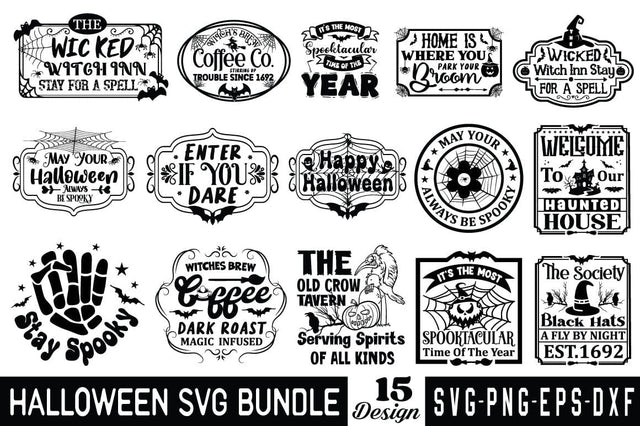 Halloween svg bundle SVG Angelina750 