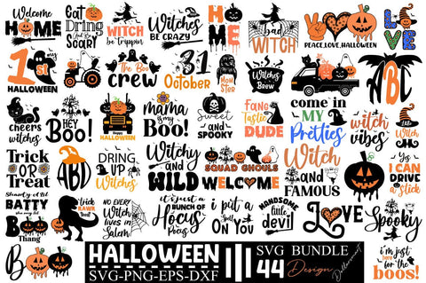 Halloween Svg Bundle SVG Angelina750 