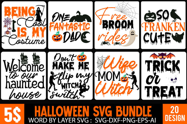 Halloween SVG Bundle SVG BlackCatsMedia 