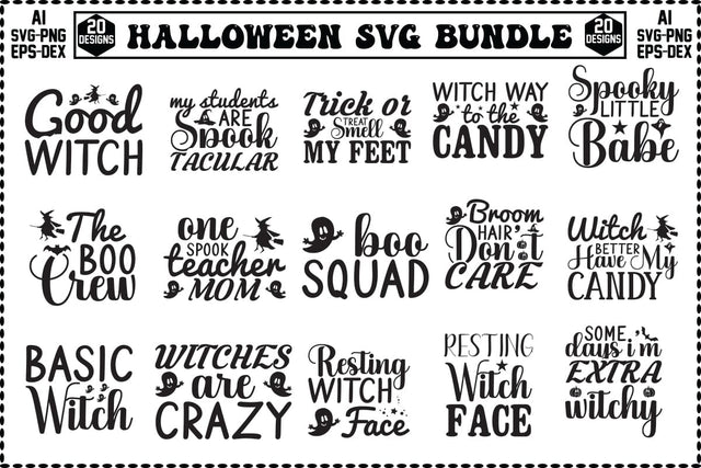 Halloween Svg Bundle SVG CraftlabSvg29 