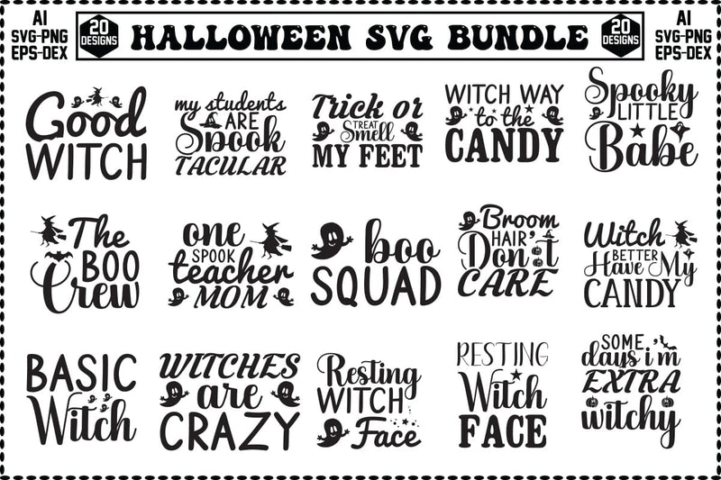 Halloween Svg Bundle SVG CraftlabSvg29 