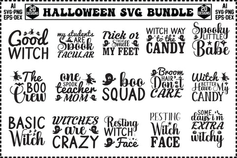 Halloween Svg Bundle SVG CraftlabSvg29 