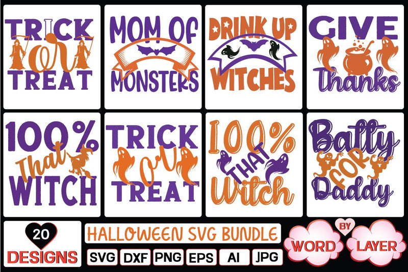 Halloween svg bundle SVG Cut File SVG Studio Innate 