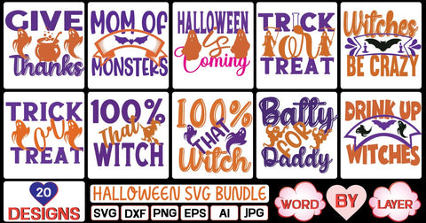 Halloween svg bundle SVG Cut File SVG Studio Innate 