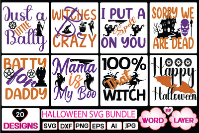 Halloween svg bundle SVG Cut File SVG Studio Innate 
