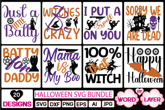 Halloween svg bundle SVG Cut File SVG Studio Innate 