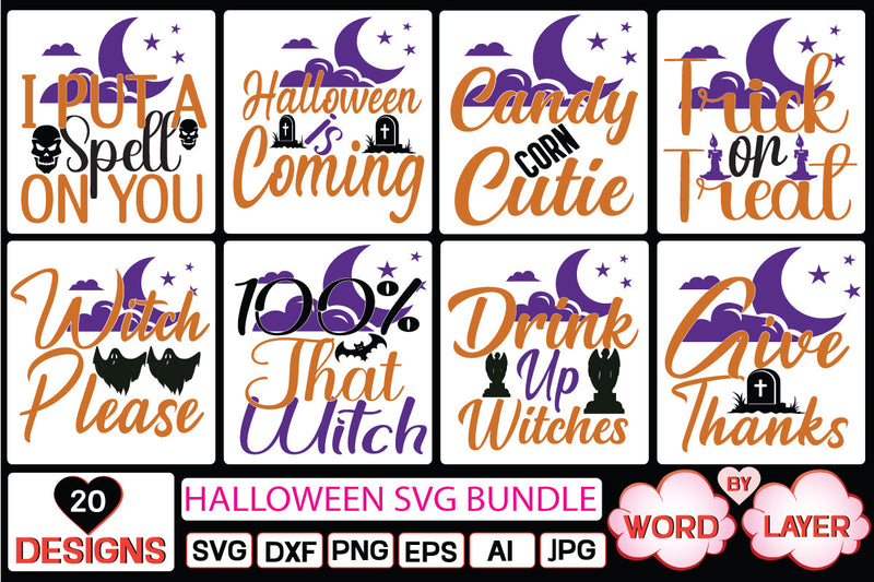 Halloween svg bundle SVG Cut File SVG Studio Innate 