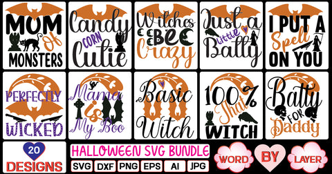 Halloween svg bundle SVG Cut File SVG Studio Innate 