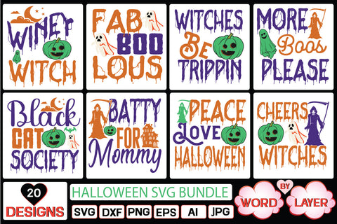 Halloween svg bundle SVG Cut File SVG Studio Innate 