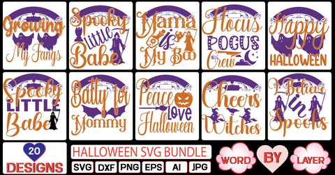 Halloween svg bundle SVG Cut File SVG Studio Innate 